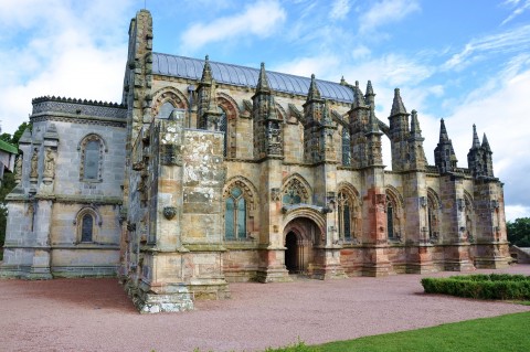 Rosslyn Chapel & the Scottish Borders from Edinburgh
