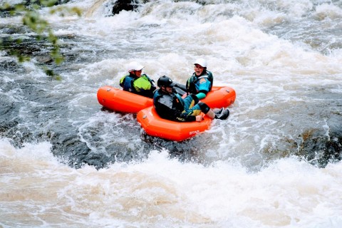 River Tubing on the River Tummel near Pitlochry