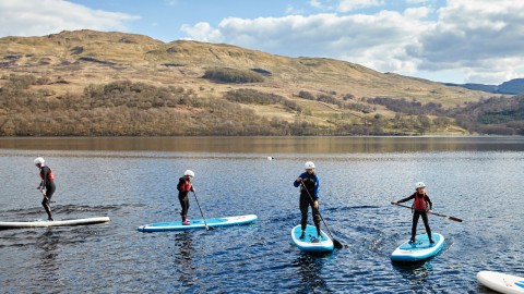 Stand Up Paddlboarding, Loch Tay