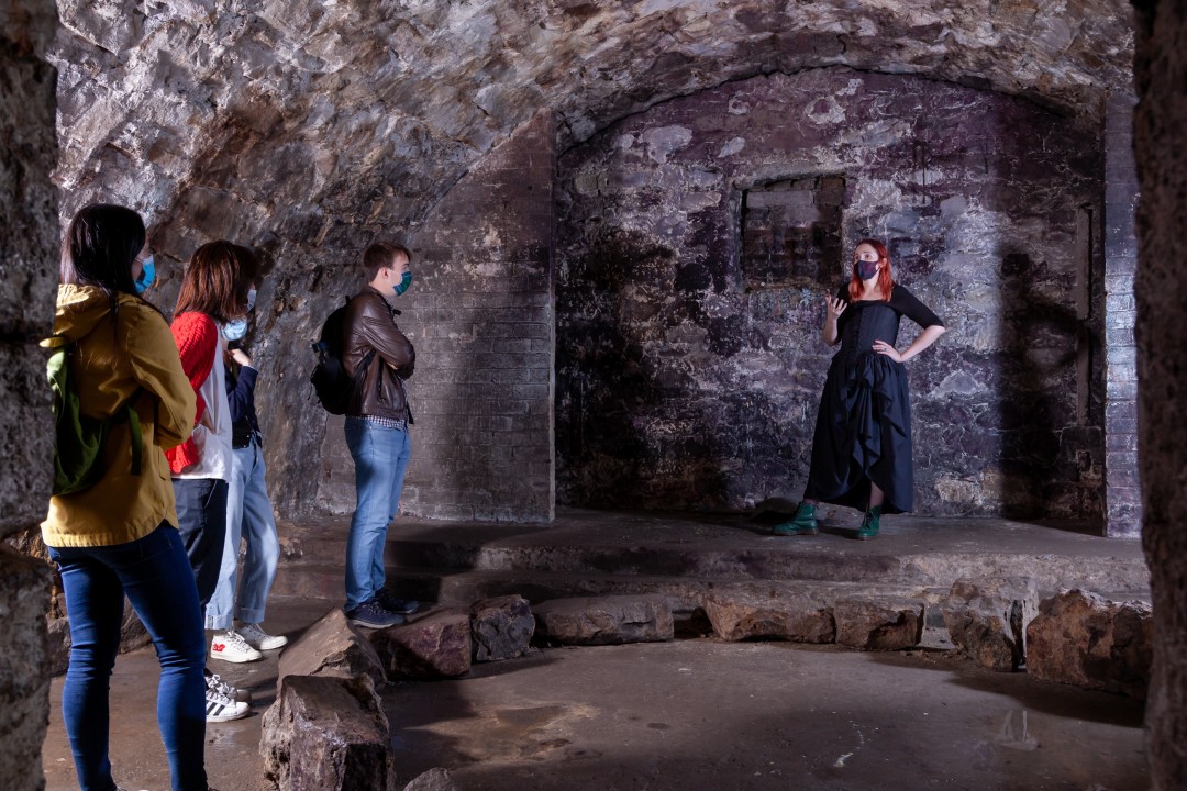 edinburgh ghost tour vaults