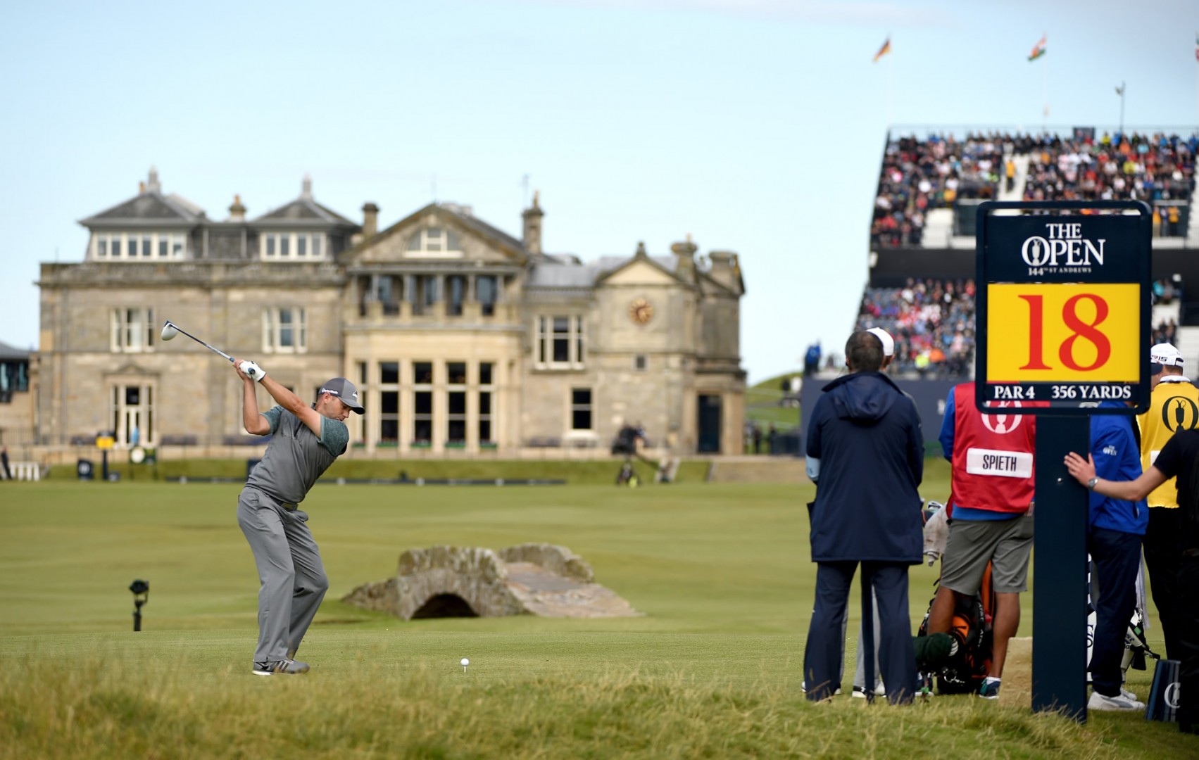 Packages to The Open at St Andrews in 2022 VisitScotland