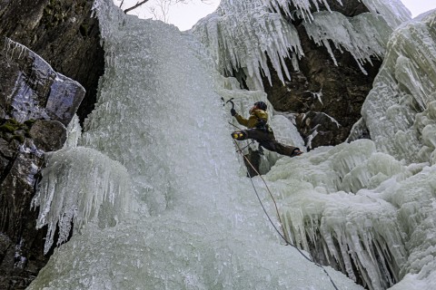 Guided Ice Climbing
